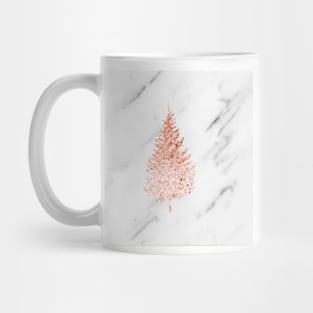 Rose gold christmas Mug